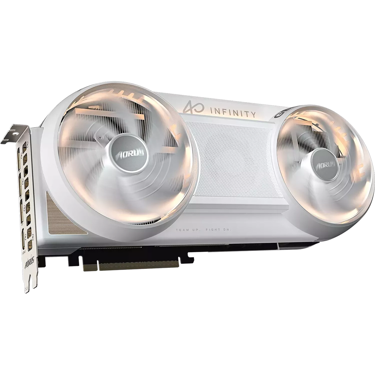 Gigabyte AORUS GeForce RTX 5080 INFINITY WOOD 16G - Blanc