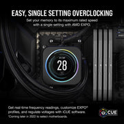 VENGEANCE® 32GB (2x16GB) DDR5 DRAM Up To 5200MT/s CL40 AMD EXPO & Intel XMP Memory Kit